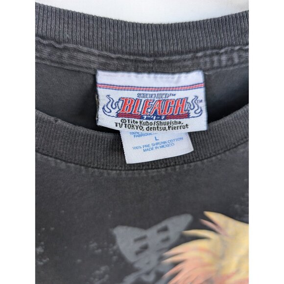 Y2K Bleach Anime Ichigo Hollow Shown Jump Shirt - Adult Men's Size L - Picture 4 of 6